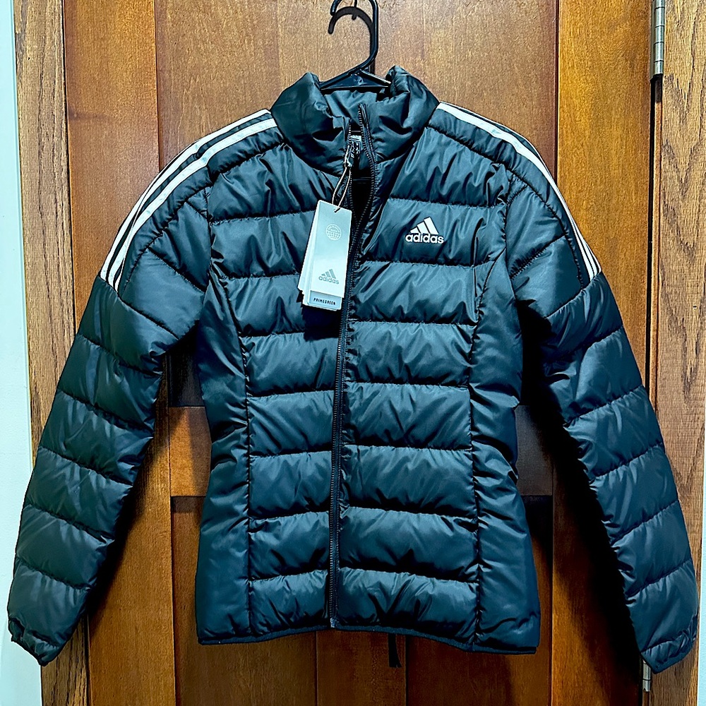 Adidas Essentials Down Jacket, black, XS, NWT